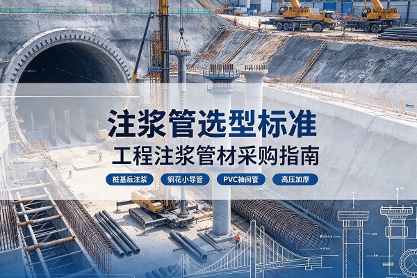 隆林各族注浆管选型标准