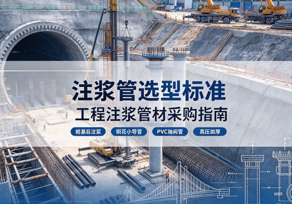 隆林各族注浆管选型标准